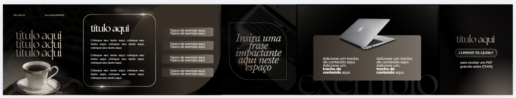 Exemplo de carrossel completo montado