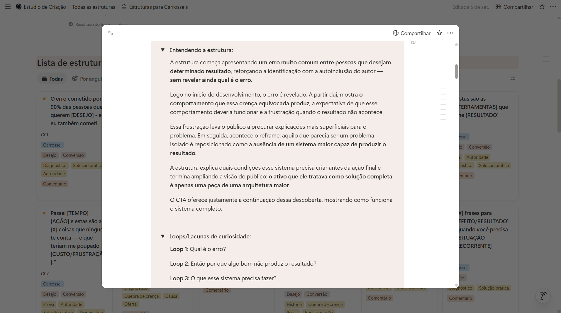 O DNA da estrutura
